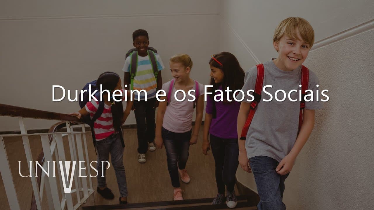 Thumbnail: Sociologia da Educação - Durkheim e os Fatos Sociais