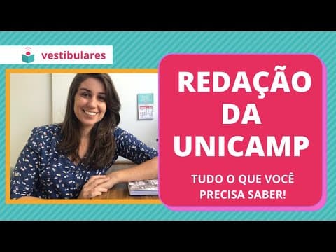 Thumbnail da aula: A REDAÇÃO DA UNICAMP: o que você precisa saber - imaginie