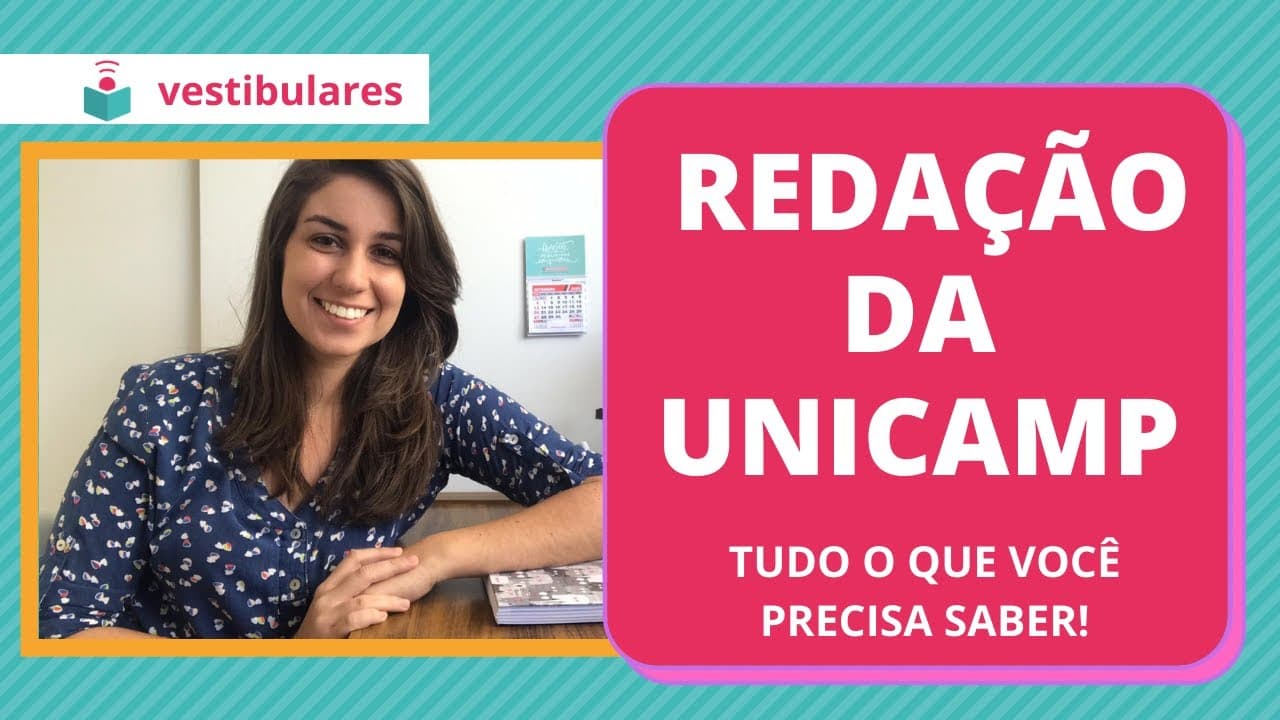 Thumbnail: A REDAÇÃO DA UNICAMP: o que você precisa saber - imaginie