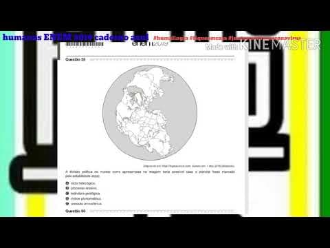 Thumbnail da aula: Questão 59 enem 2019 humanas caderno azul-geo