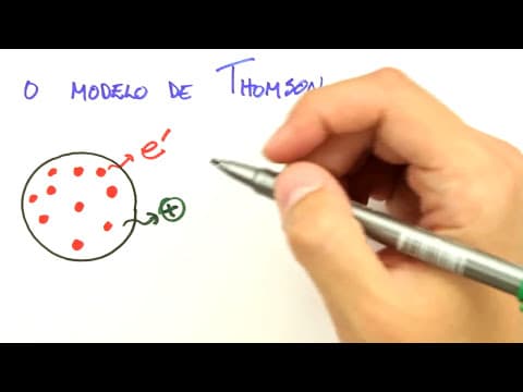 Thumbnail da aula: O modelo de Thomson - Modelos Atômicos | Química | Me Salva! ENEM