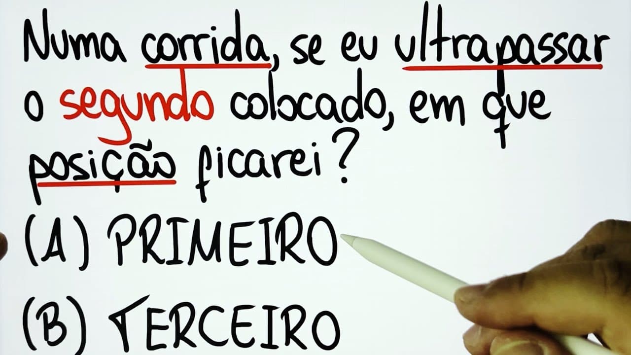 Thumbnail: 🔥 Raciocínio Lógico que TODO MUNDO BUGA! Você consegue resolver?