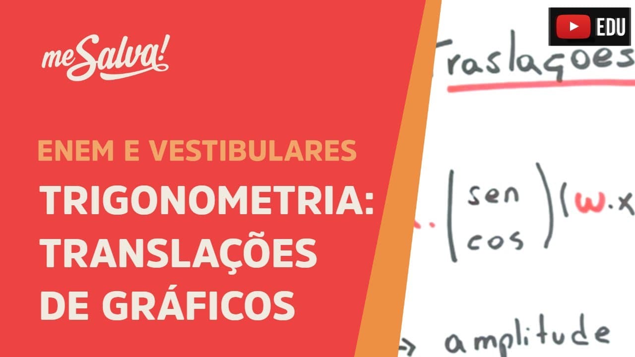 Thumbnail: Me Salva! TRG17 - Trigonometria - Translações de gráficos trigonométricos