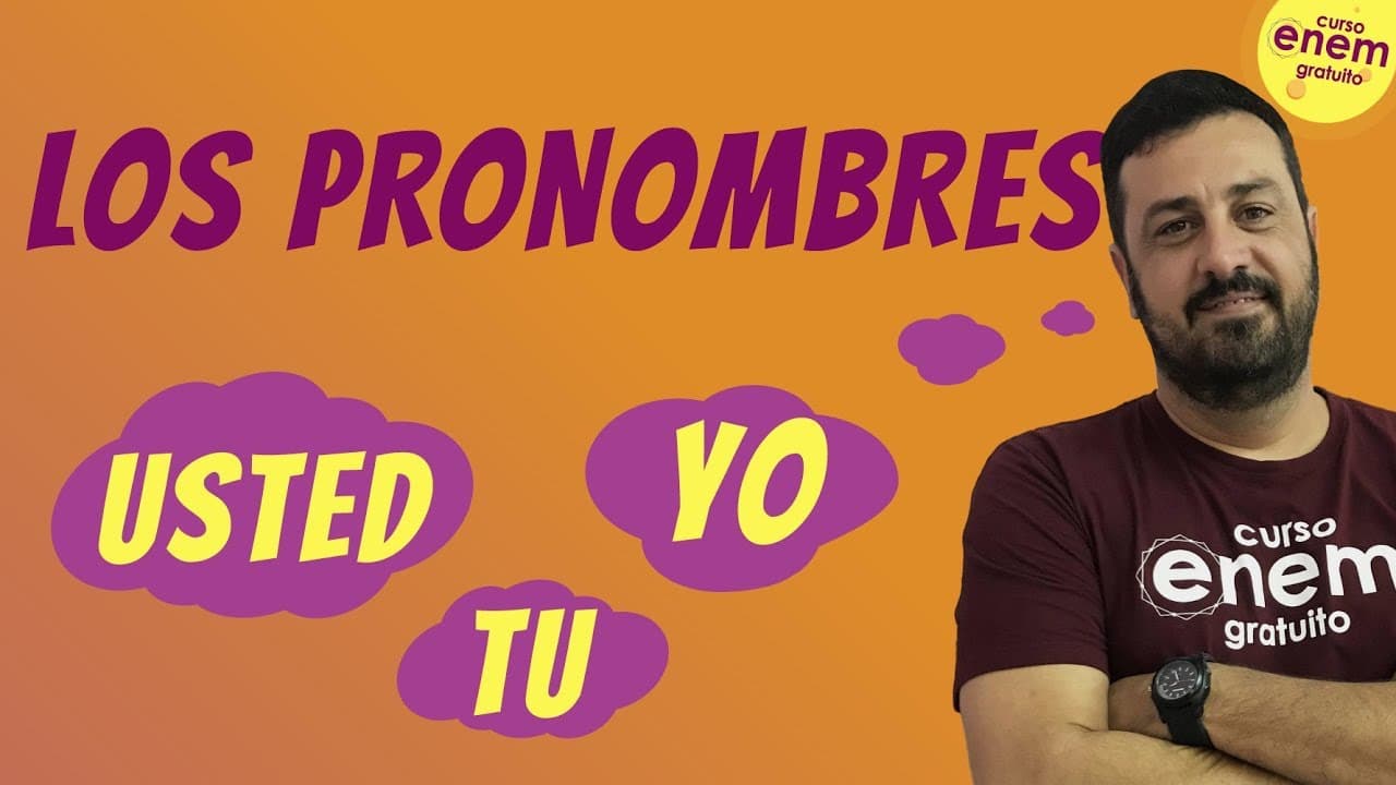Thumbnail: LOS PRONOMBRES: PRONOMES DO ESPANHOL | Resumo de Espanhol para o Enem
