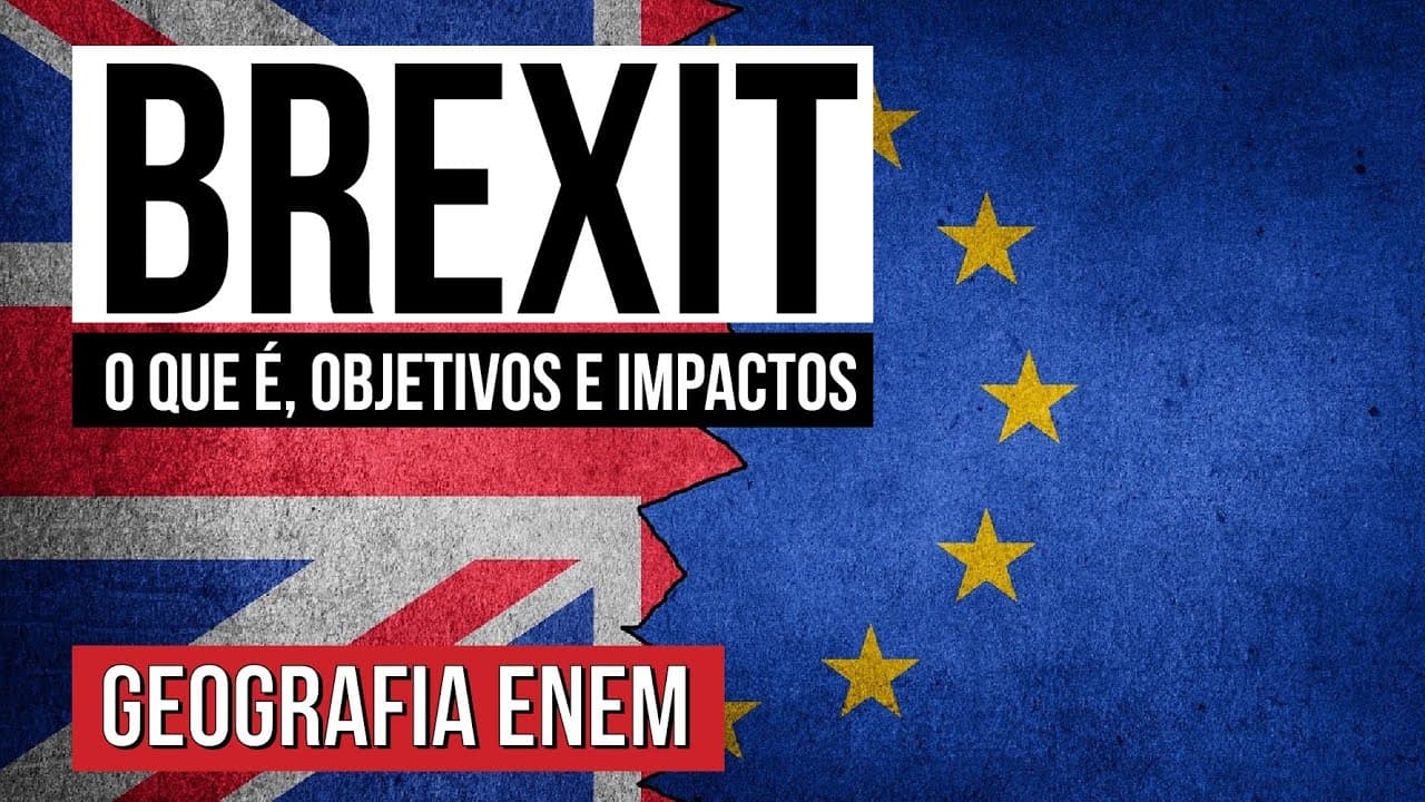 Thumbnail: BREXIT: o que é, objetivos e impactos | Geografia para o Enem | Raphael Carrieri