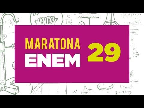 Thumbnail da aula: Maratona ENEM - Dica 29 - ondulatória - fenômenos ondulatórios - ressonância