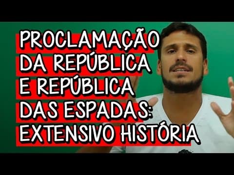 Thumbnail da aula: A Constituição Brasileira de 1891 - Extensivo História | Descomplica