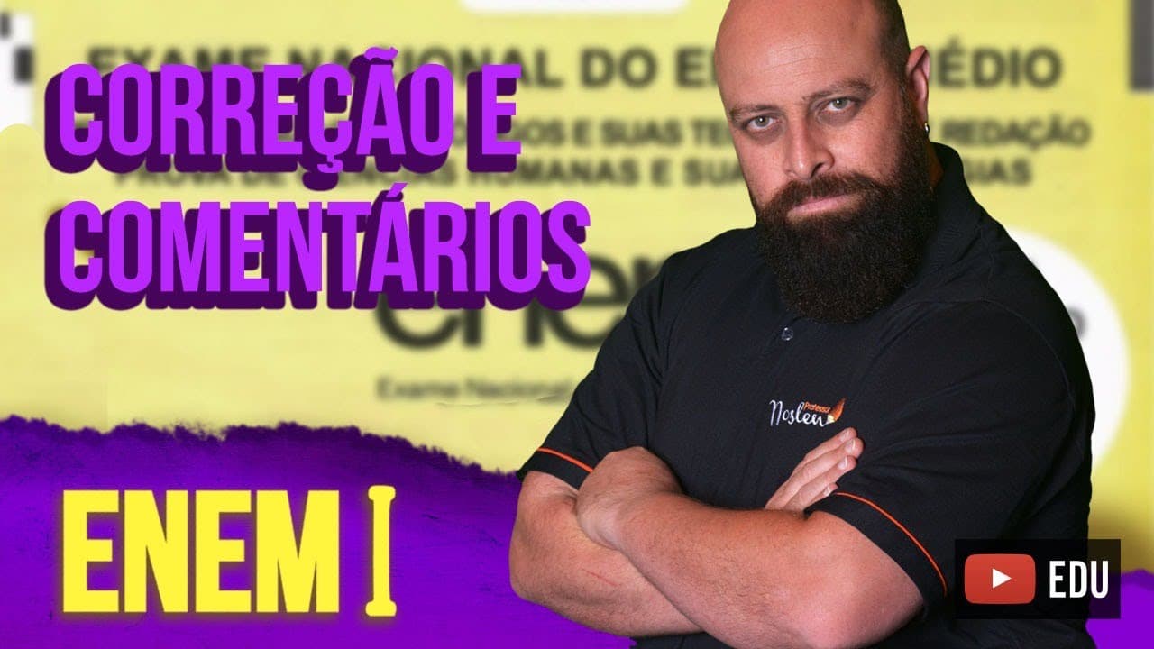 Thumbnail: Exercícios do ENEM I [Prof. Noslen]