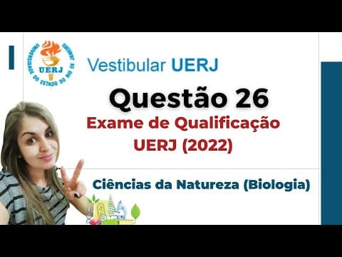 Thumbnail da aula: | UERJ - 2022 | EXAME ÚNICO – QUESTÃO 26 (BIOLOGIA) - O tecido adiposo marrom, abundante (...)