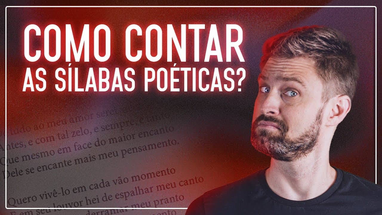 Thumbnail: COMO CONTAR AS SÍLABAS POÉTICAS