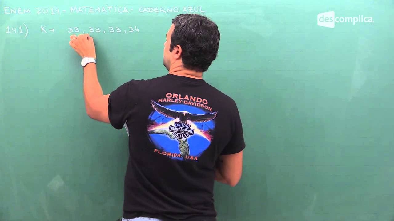 Thumbnail: ENEM 2014, Prova Azul - Questão 141 - Matemática | Descomplica