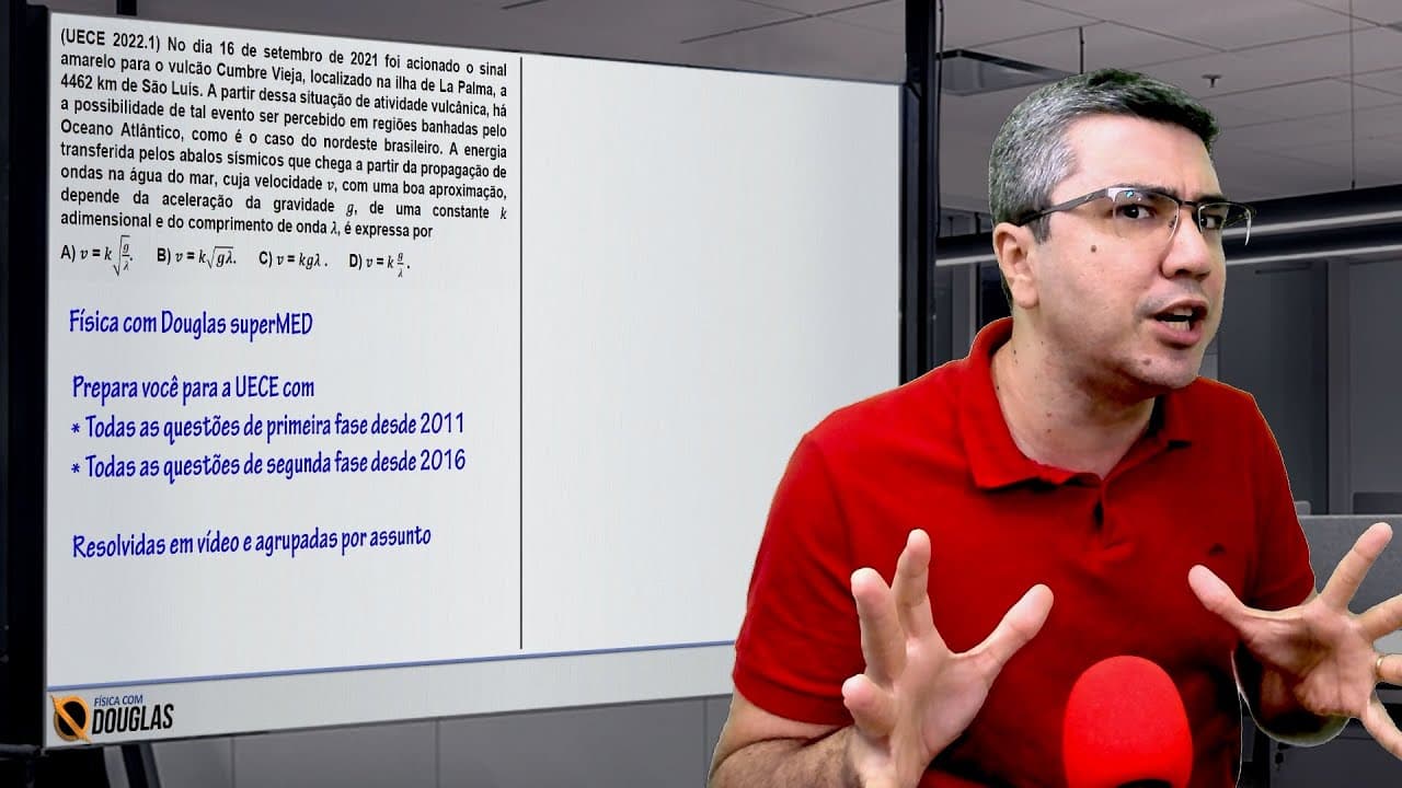 Thumbnail: UECE Primeira fase 2022 - No dia 16 de setembro de 2021