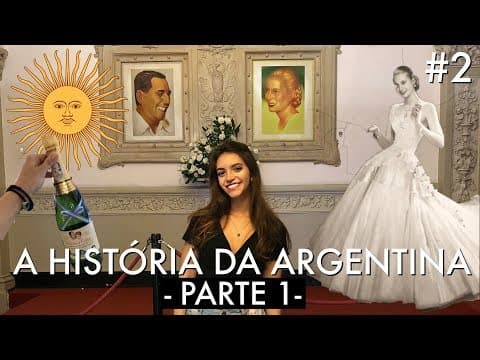 Thumbnail da aula: A HISTÓRIA DA ARGENTINA - Parte 1 (Débora Aladim)