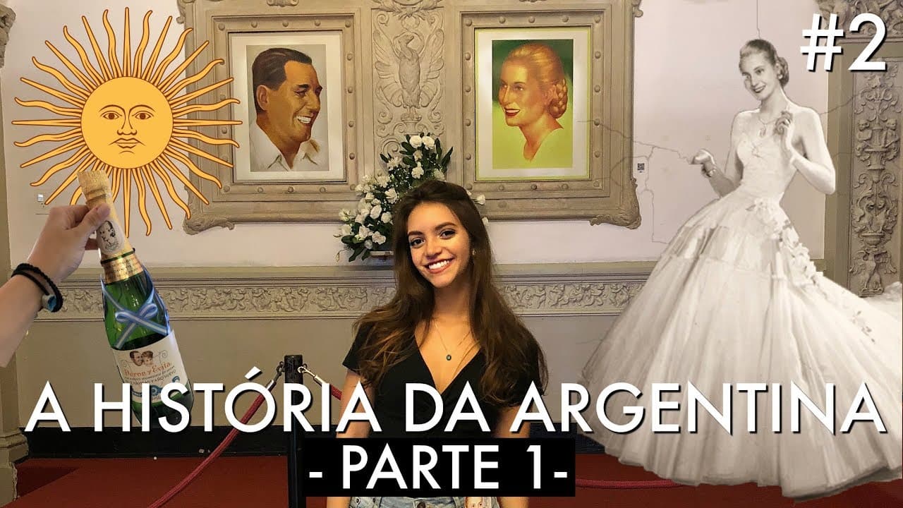 Thumbnail: A HISTÓRIA DA ARGENTINA - Parte 1 (Débora Aladim)