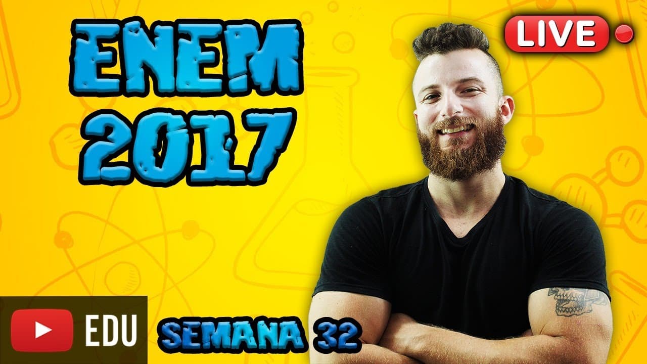 Thumbnail: LIVE - ENEM 2017 - PROVA AZUL