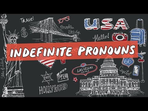 Thumbnail da aula: Indefinite Pronouns - Brasil Escola