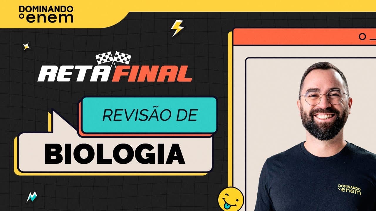 Thumbnail: 🔥 Revisão ENEM 2025: BIOLOGIA (Reta Final - Dominando o ENEM)