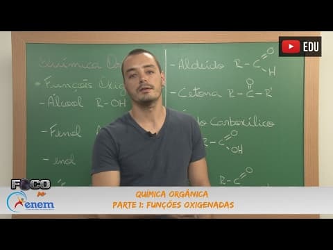 Thumbnail da aula: Videoaulas Poliedro | Enem | Funções Oxigenadas