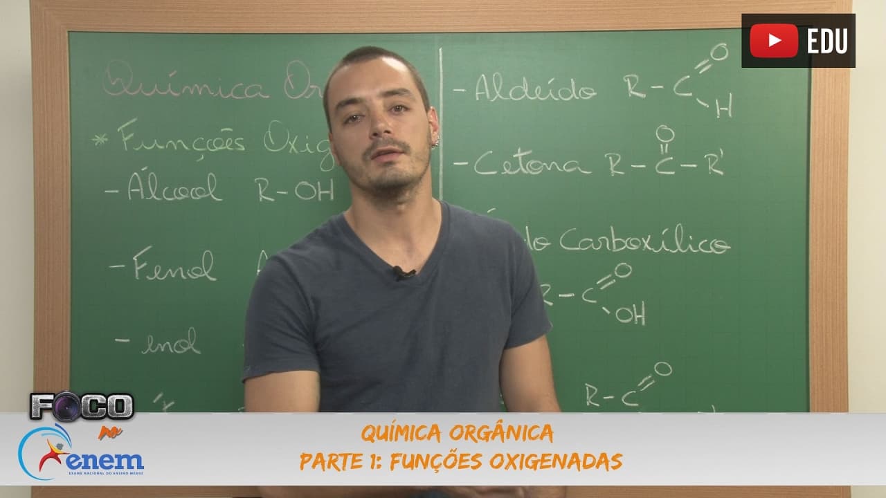 Thumbnail: Videoaulas Poliedro | Enem | Funções Oxigenadas