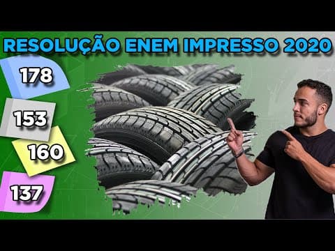Thumbnail da aula: 🔵 Questão 178 - Caderno Azul | Probabilidade | MATEMÁTICA ENEM 2020