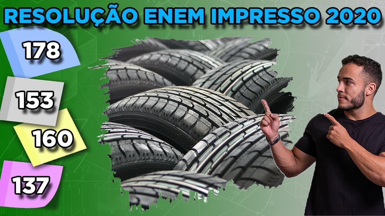 Thumbnail: 🔵 Questão 178 - Caderno Azul | Probabilidade | MATEMÁTICA ENEM 2020