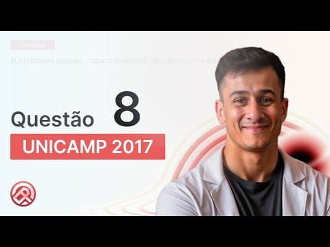 Thumbnail da aula: UNICAMP 2017 - Em 2016 foi batido o recorde de voo ininterrupto mais longo da história. O avião