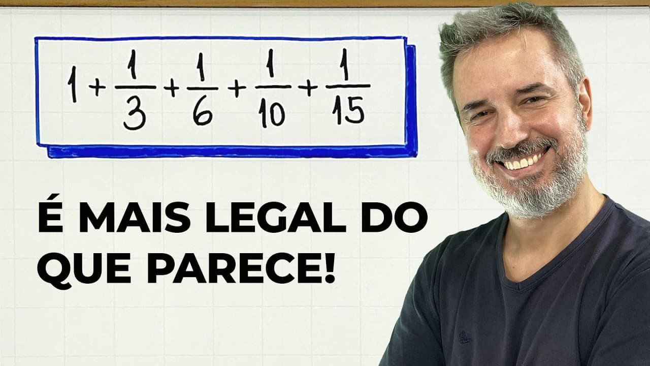 Thumbnail: 🪜 DEGRAU POR DEGRAU: mais uma soma de frações para você não esquecer!