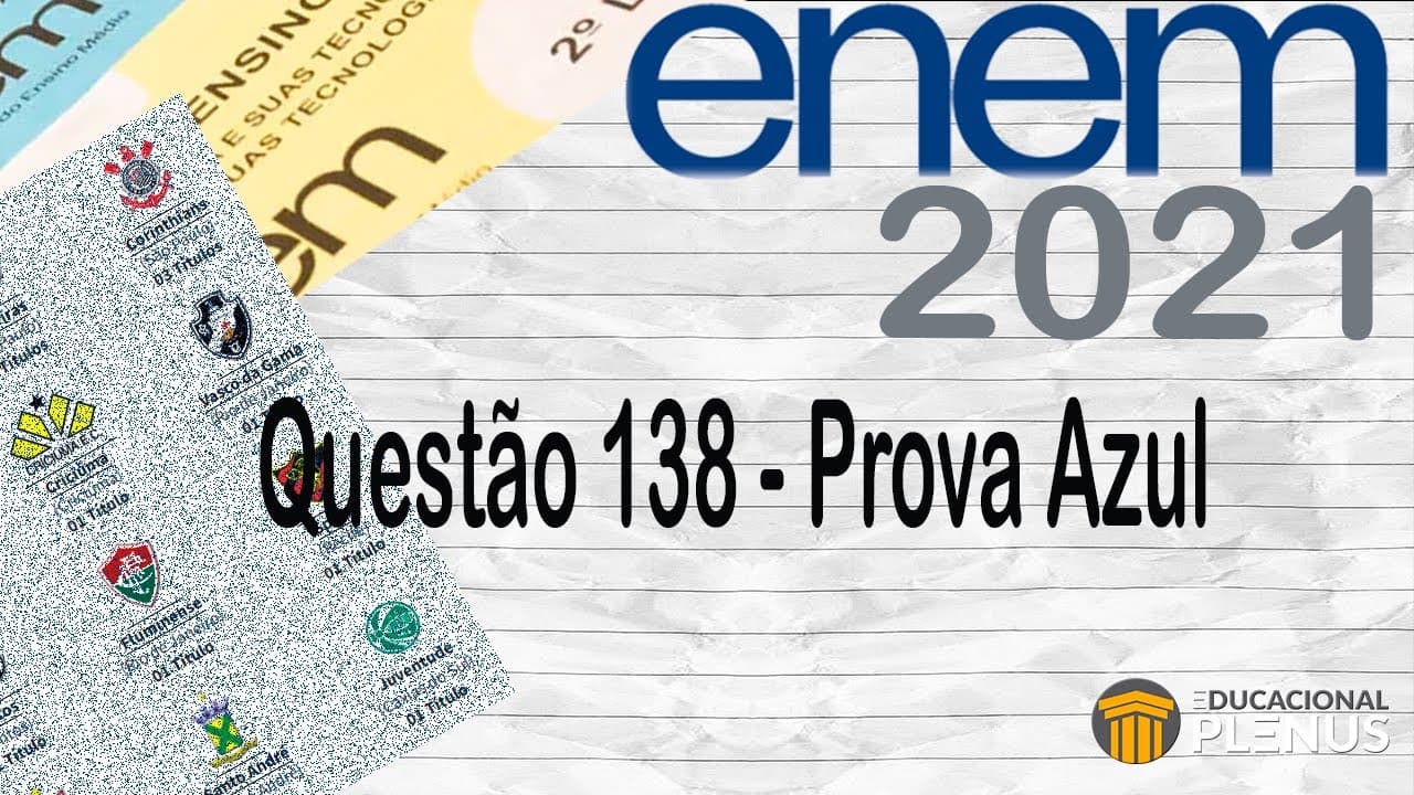 Thumbnail: ENEM 2021 - A Copa do Brasil teve, até a edição de 2018