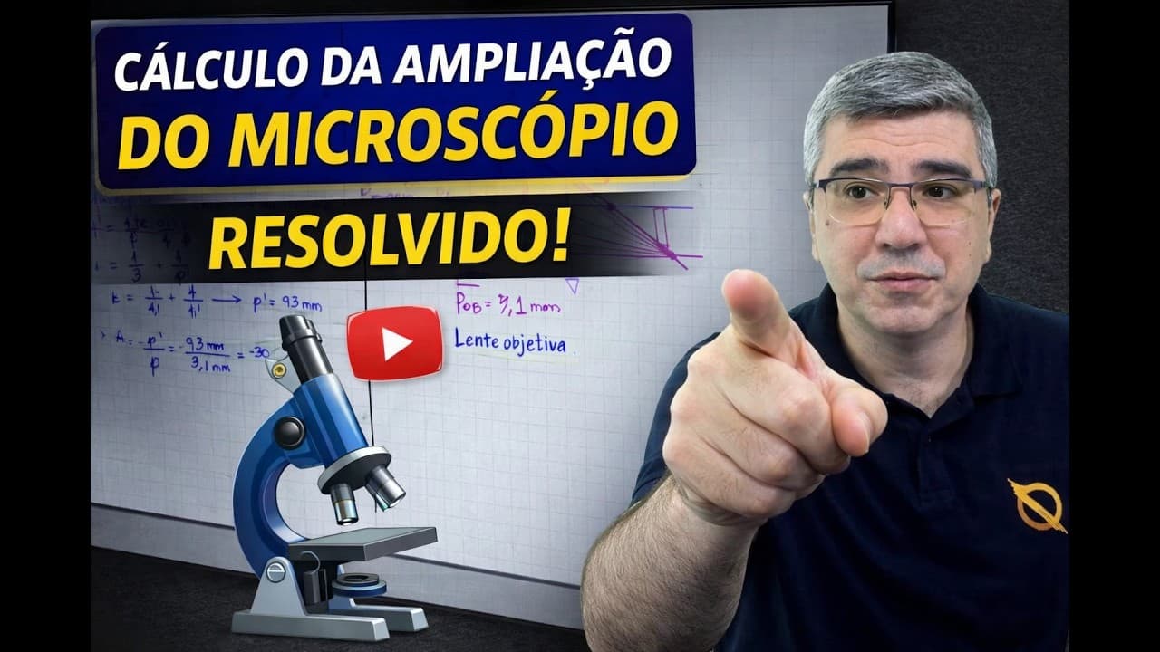 Thumbnail: Unifor 2024 O microscópio óptico, sem dúvidas, foi uma grande ferramenta no avanço