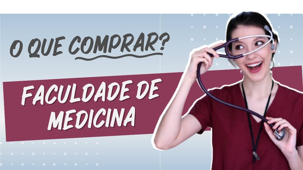 Thumbnail: 1º PERÍODO de MEDICINA - O que preciso comprar? | Sarah Schollmeier