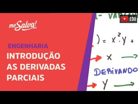 Thumbnail da aula: Introdução as Derivadas Parciais | Engenharia | Me Salva!