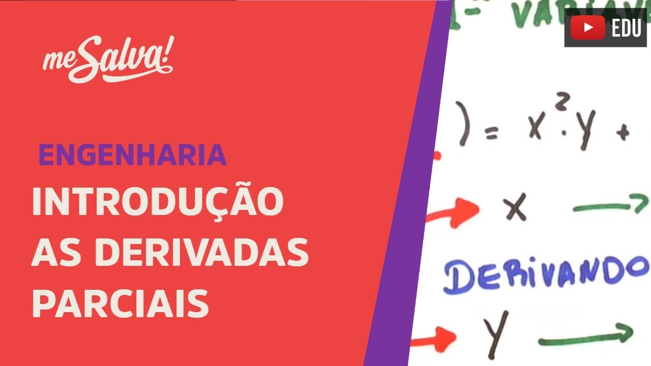 Thumbnail: Introdução as Derivadas Parciais | Engenharia | Me Salva!