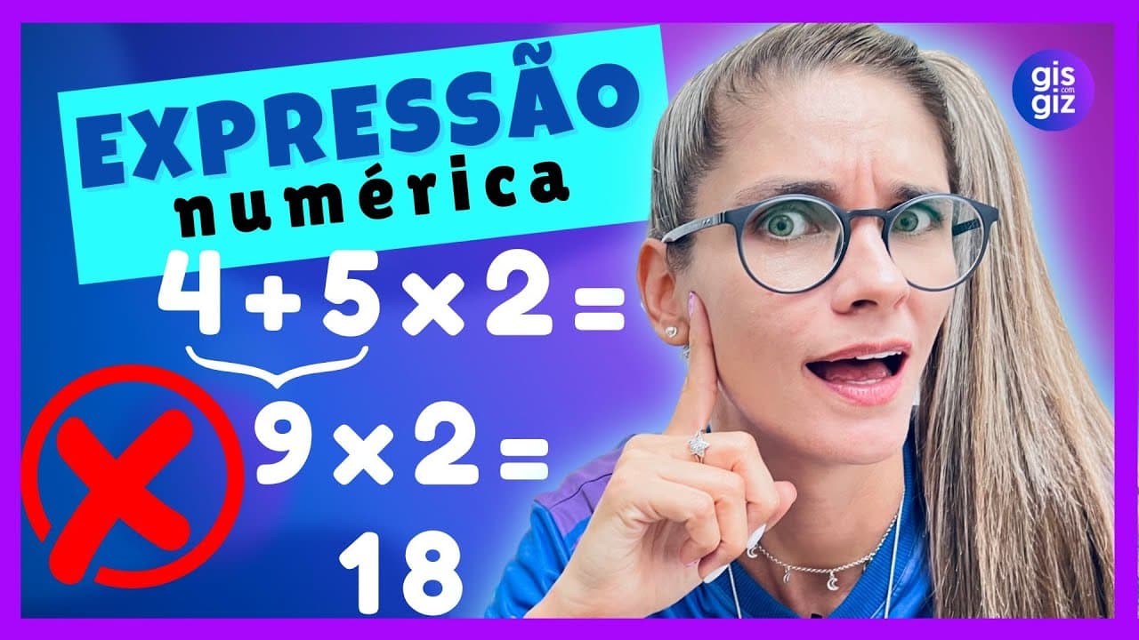 Thumbnail: EXPRESSÃO NUMÉRICA | CONCEITOS BÁSICOS  5º E 6º ANO