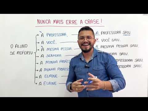 Thumbnail da aula: APRENDA CRASE EM CINCO MINUTOS