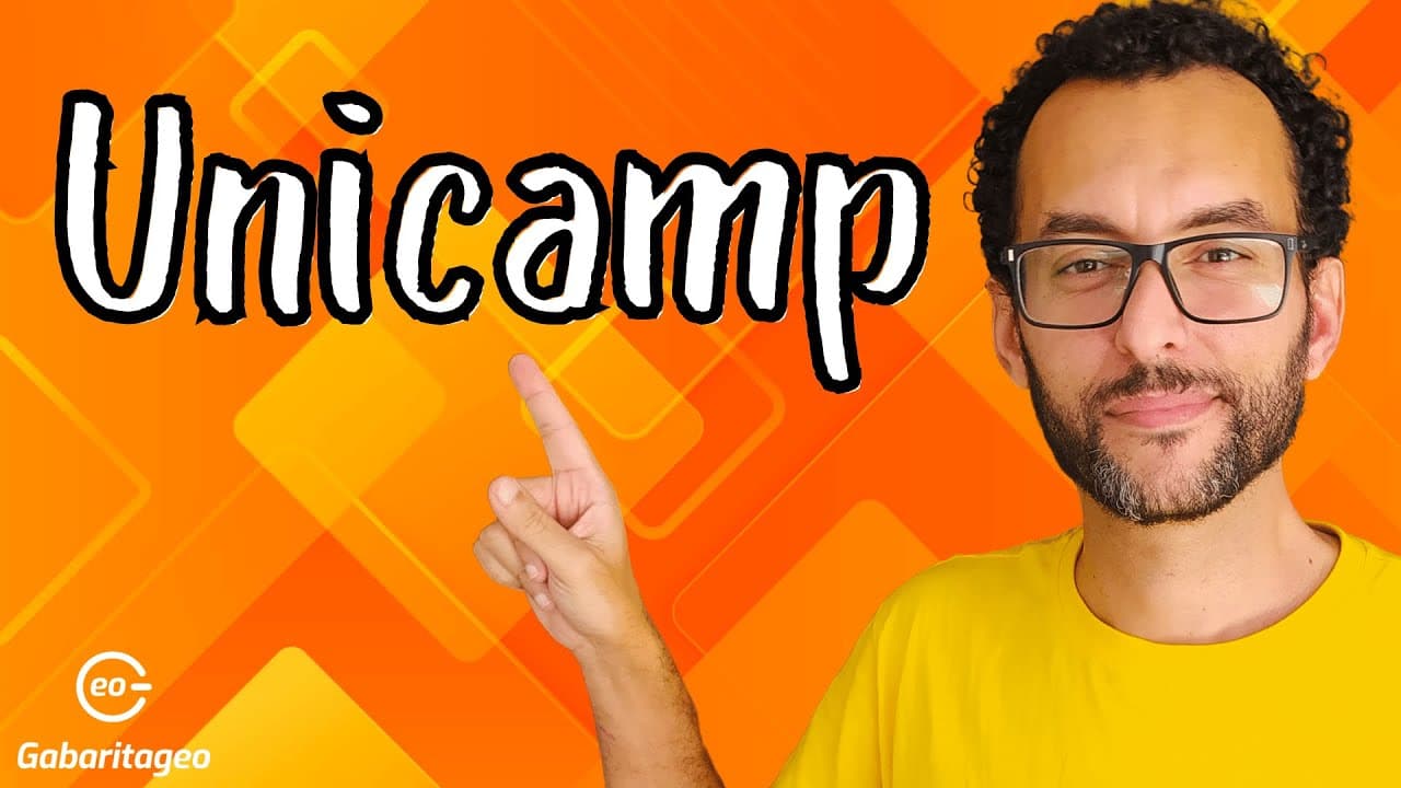 Thumbnail: Premonição UNICAMP | Apostas do JeanGrafia | GabaritaGeo