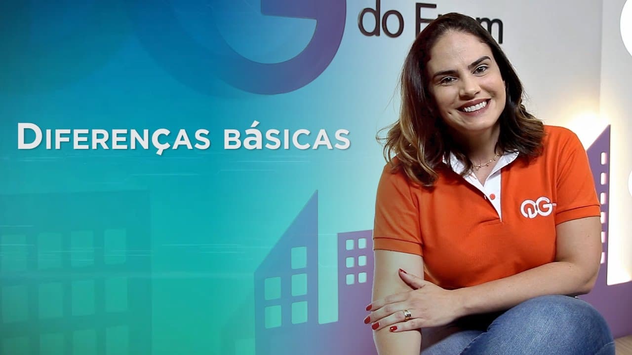 Thumbnail: Dica de Redação com Fernanda Pessoa: Diferenças Básicas