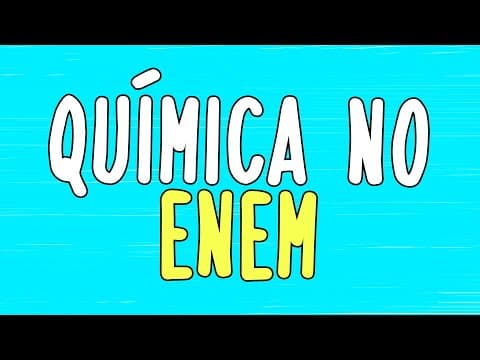 Thumbnail da aula: DICAS DE QUÍMICA PARA O ENEM - O QUE MAIS CAI? Prof. Jamal