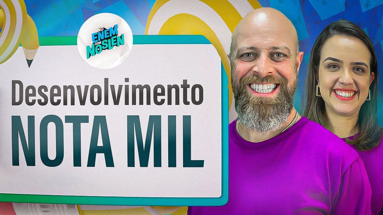 Thumbnail: COMO DESENVOLVER MINHAS IDEIAS NA REDAÇÃO?