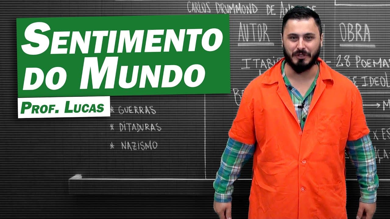 Thumbnail: Literatura - Livro: Sentimento do Mundo