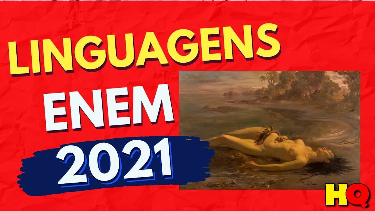 Thumbnail: ENEM 2021 - Nessa obra que retrata uma cena de Caramuru