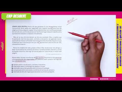 Thumbnail da aula: MUITO DO QUE GASTAMOS (E NOS DESGASTAMOS) NESSE(...) | RECURSOS EXPRESSIVOS E RECURSOS LINGUÍSTICOS