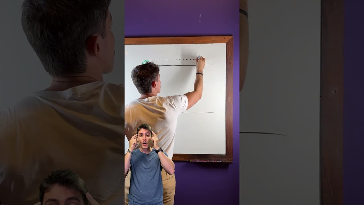 Thumbnail: Por que os objetos ficam pequenos quando se afastam?