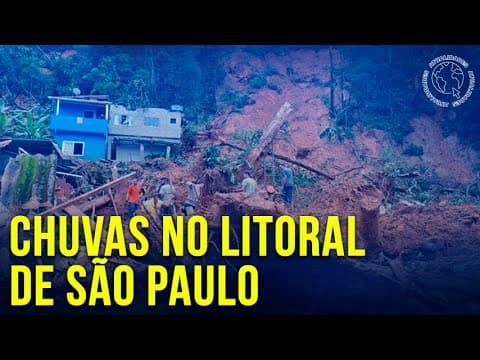 Thumbnail da aula: DESLIZAMENTOS EM SÃO PAULO: A TRAGÉDIA QUE DEVASTOU O LITORAL NORTE