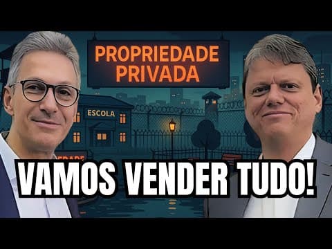 Thumbnail da aula: SÓ PAÍS POBRE VENDE TUDO! ESTADO MÍNIMO PARA OS POBRES!