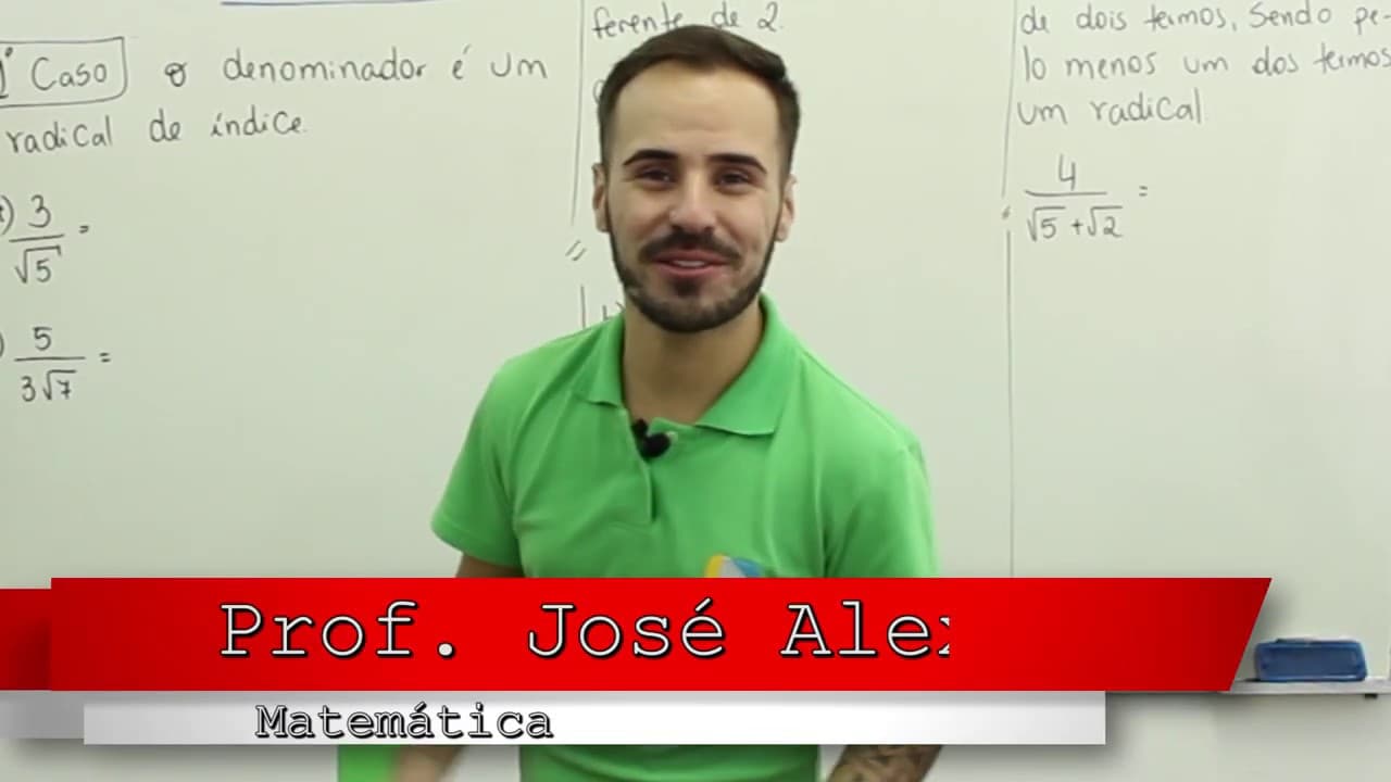 Thumbnail: Matemática -  Racionalização de denominadores