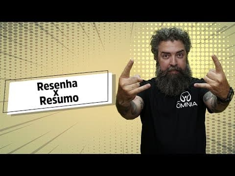 Thumbnail da aula: Resenha x Resumo - Brasil Escola
