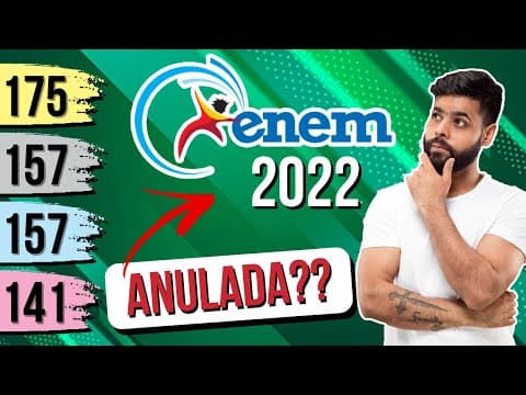 Thumbnail da aula: ENEM 2022 MATEMÁTICA RESOLUÇÃO COMENTADA - O FUNCIONÁRIO DE UMA LOJA TEM SEU SALÁRIO MENSAL FORMADO