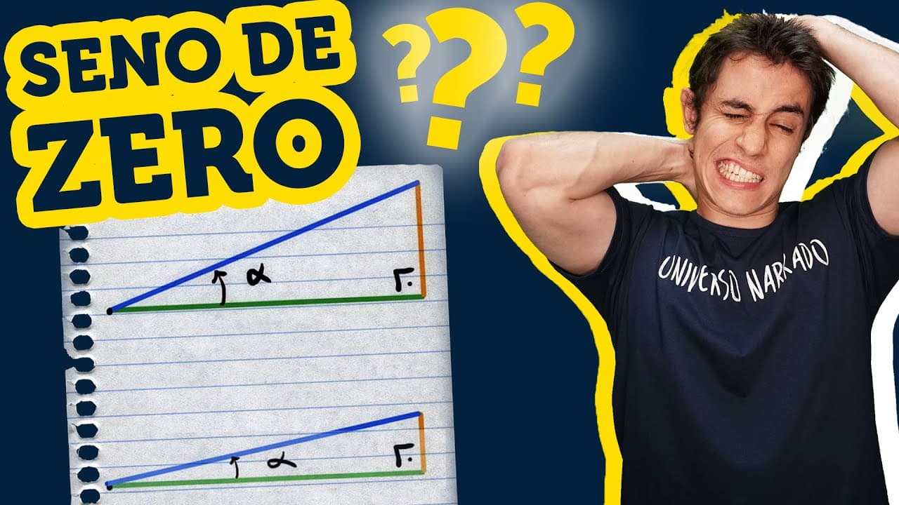 Thumbnail: Quanto vale o SENO de zero? | Matemática: TRIGONOMETRIA