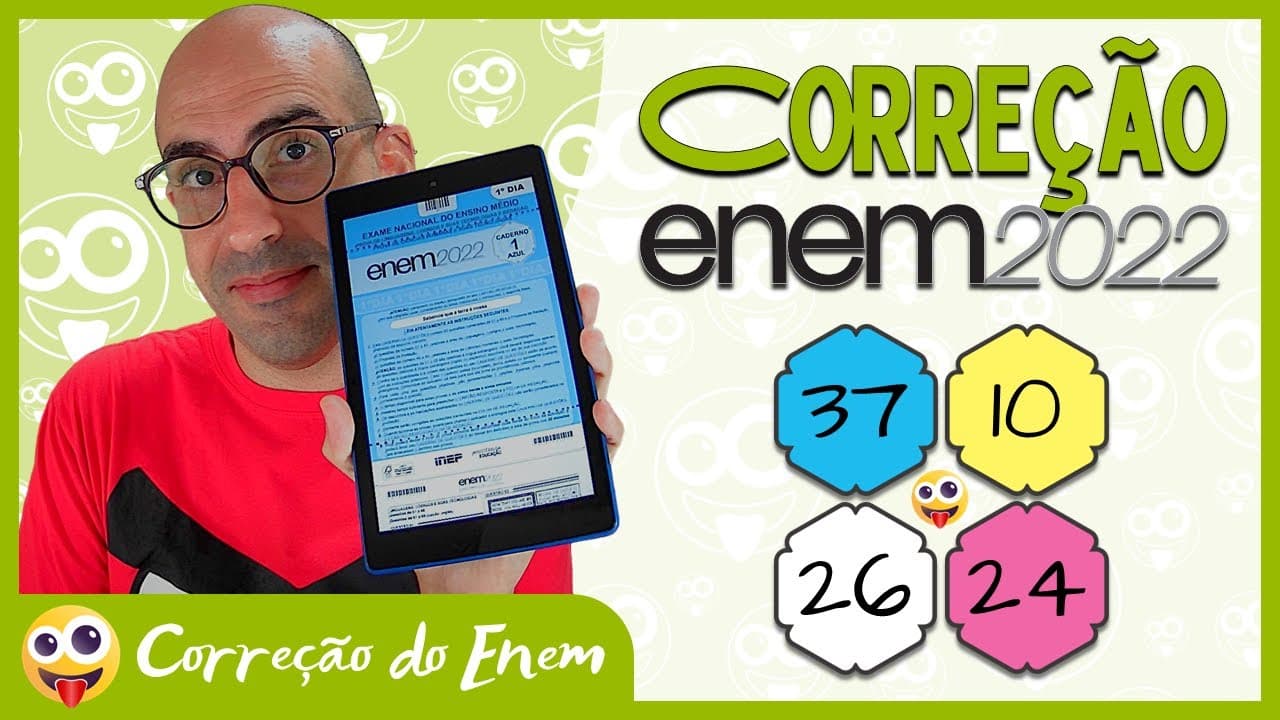 Thumbnail: [CORREÇÃO DO ENEM] Questão 37 - Enem 2022 - Prova azul ▷ Positividade tóxica