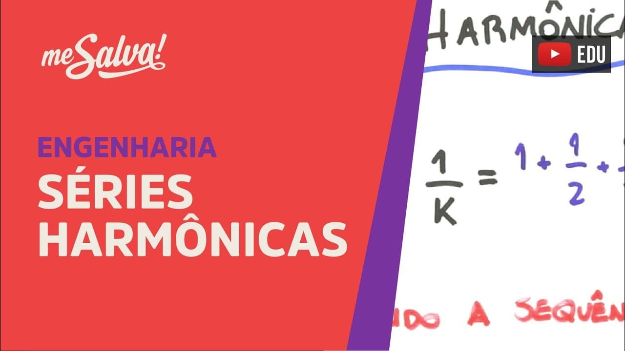 Thumbnail: Me Salva! SER10 - Série Harmônica: Por que ela diverge?